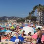 25 - Par cette canicule à Juan les pins on est mieux sous les parasols !!!!