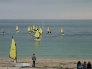 Optimist à Belle Ile en Mer