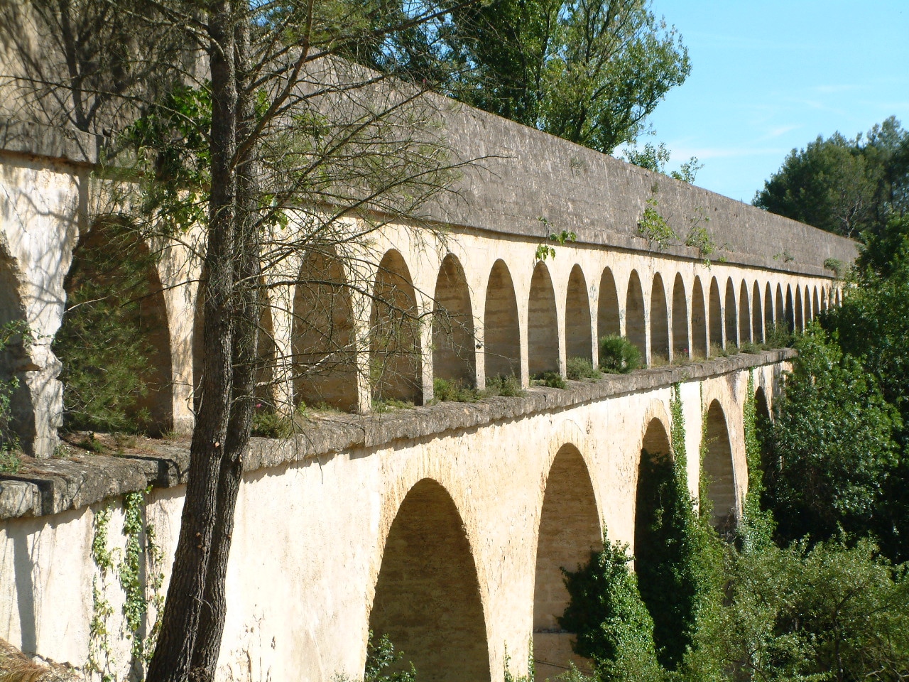 REPORTAGE FR3 VISITE DE L&rsquo;AQUEDUC