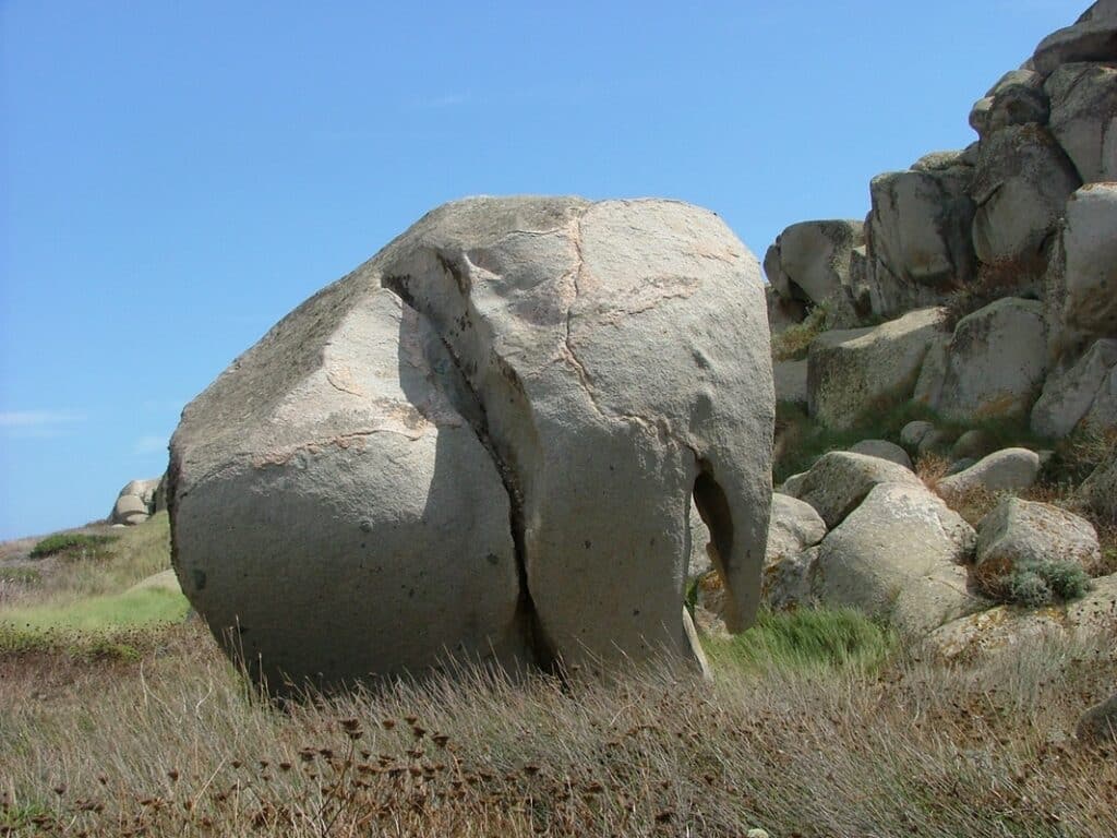 01 - Caillou éléphant - Photo réalisée par André Patey